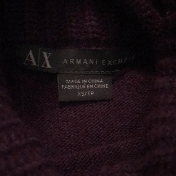 Plum Turtleneck Sweater - Picture 3 of 5